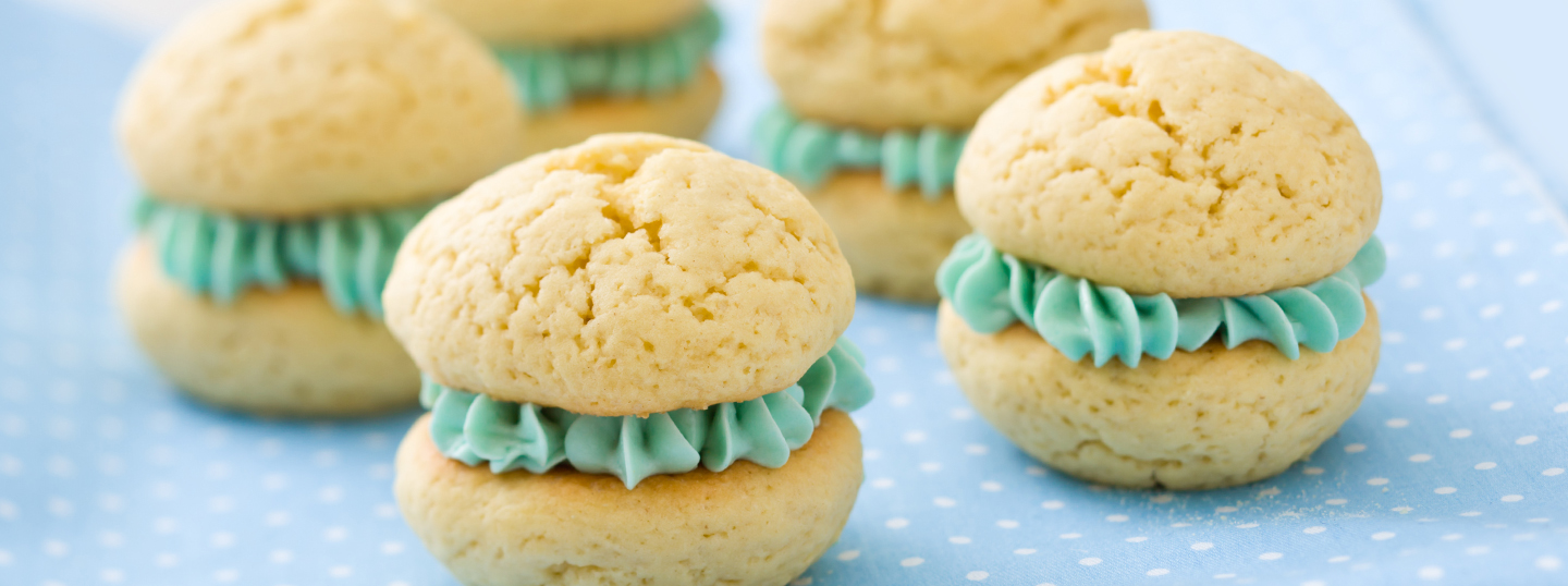 Blue Hazelnut Cookies