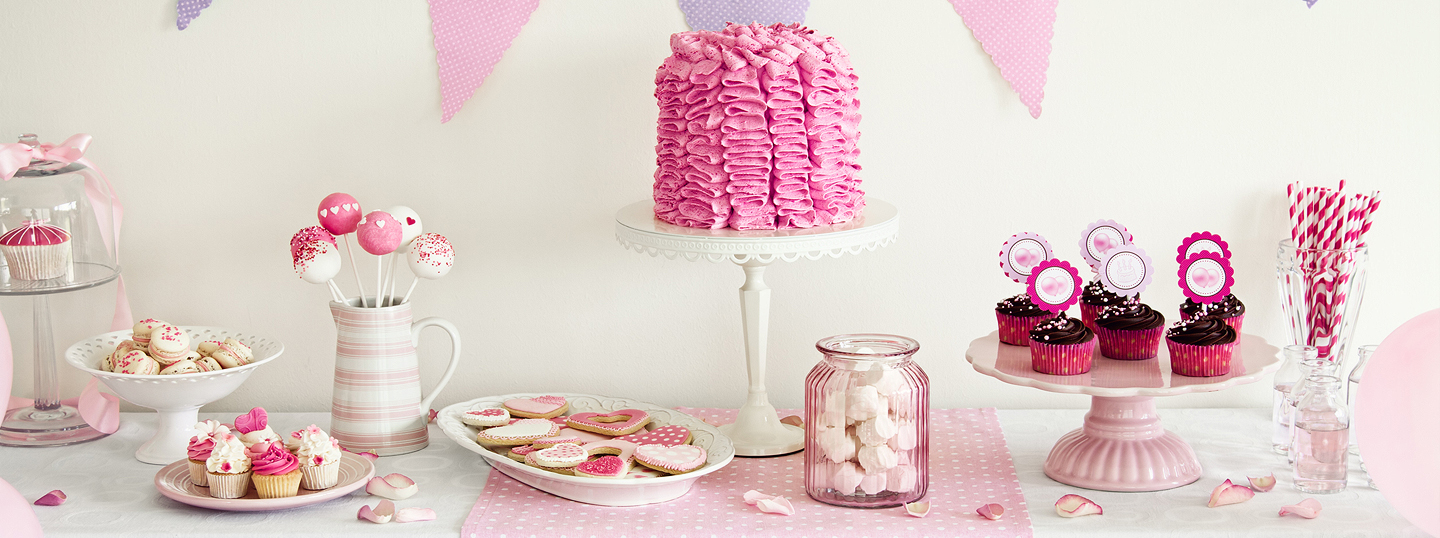 Pink Table Decoration